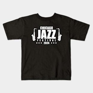 Chicago Jazz Festival 2024 Kids T-Shirt